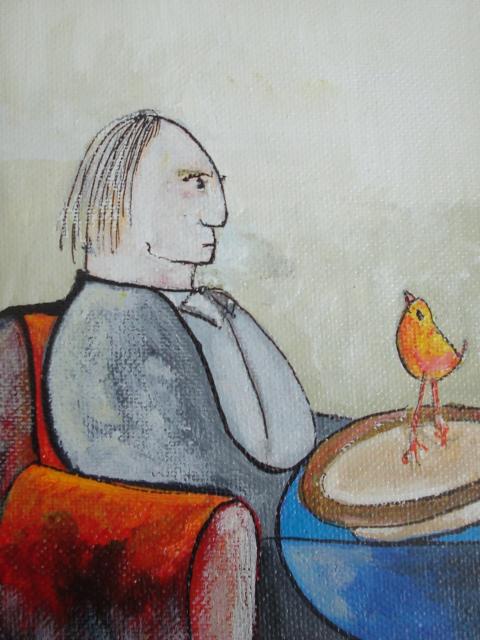 vogel en toekomst